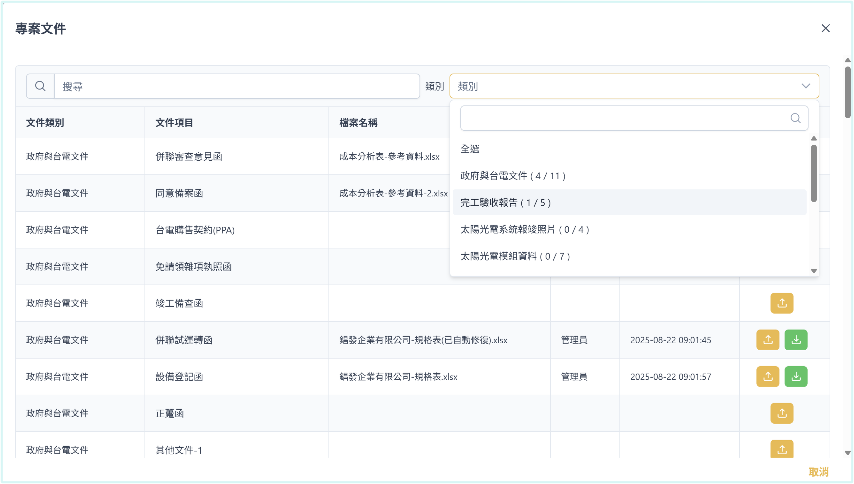 文件管理系統示意圖